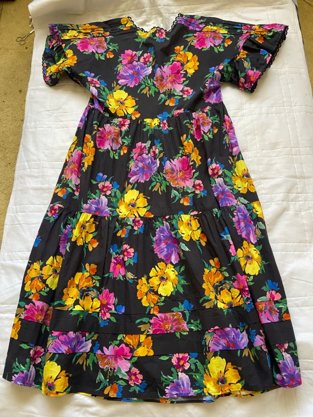 Johnny Was Floral Dress